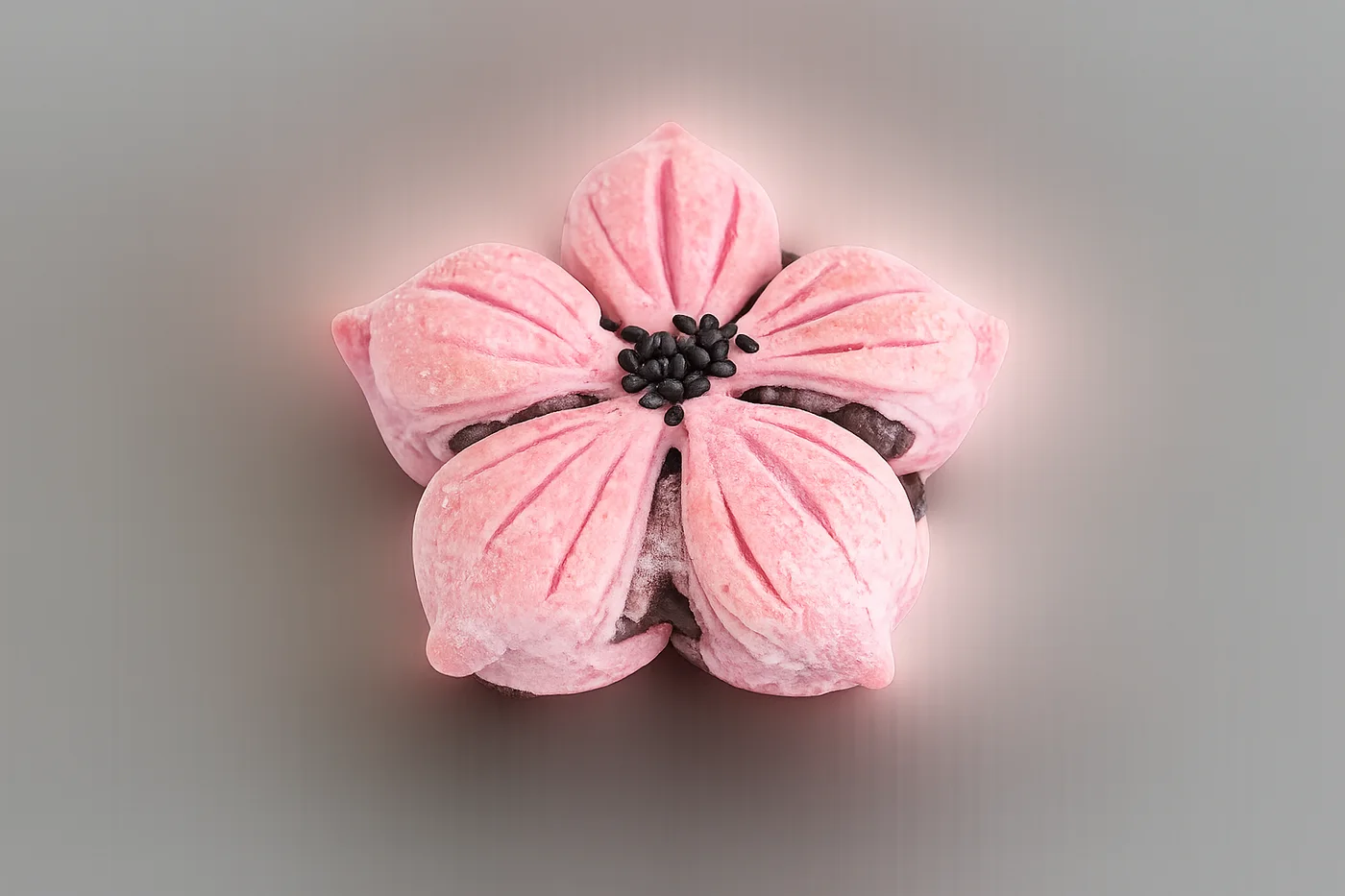 Handmade flower pastry