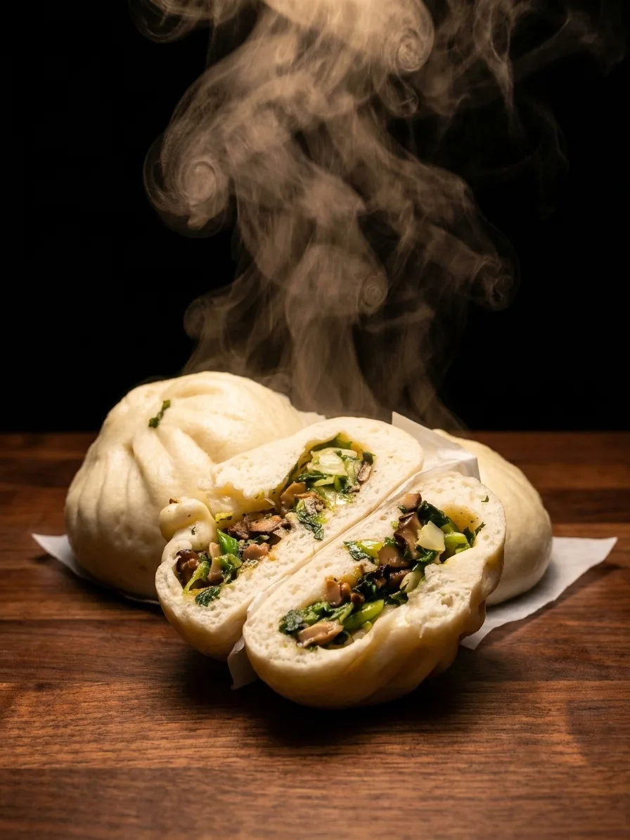 BokChuy & Mushroom dumpling