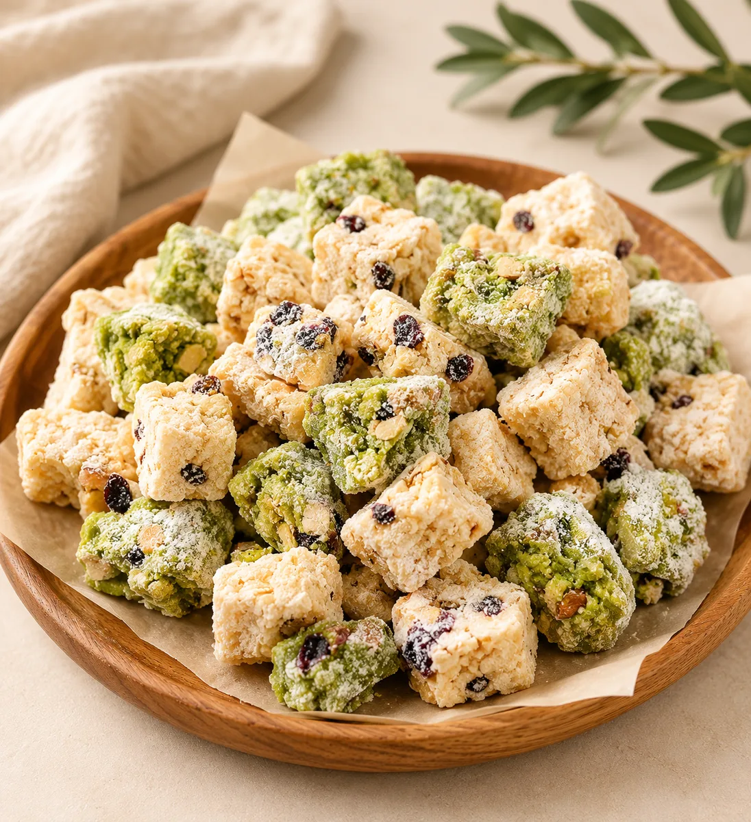 Milky Matcha Snow Cubes