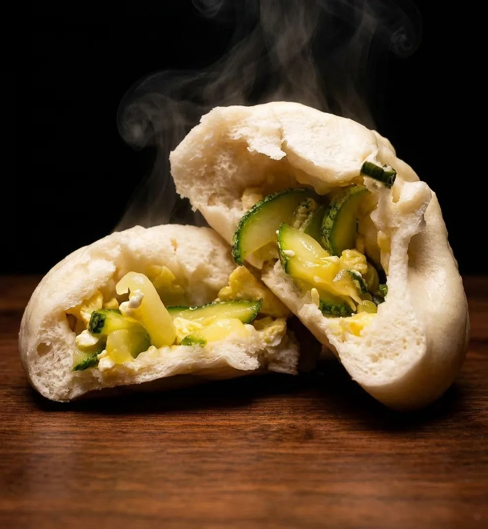Zucchini and Egg Dumplings